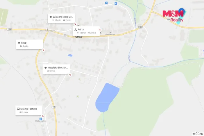 Prodej pozemku pro bydlení, Stráž, 1300 m2