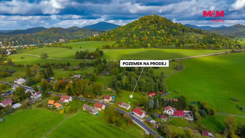Prodej pozemku pro bydlení, Česká Kamenice, 1761 m2