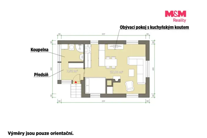 Prodej chaty, Šťáhlavy - Šťáhlavice, 36 m2