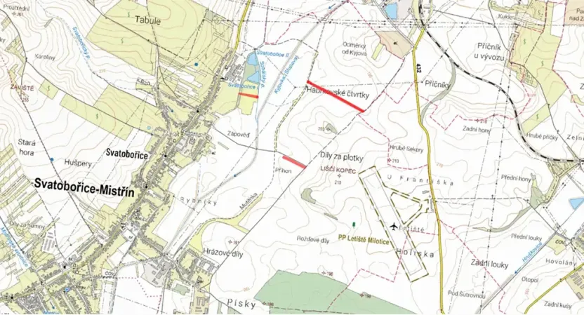 Prodej pole, Svatobořice-Mistřín, 8801 m2