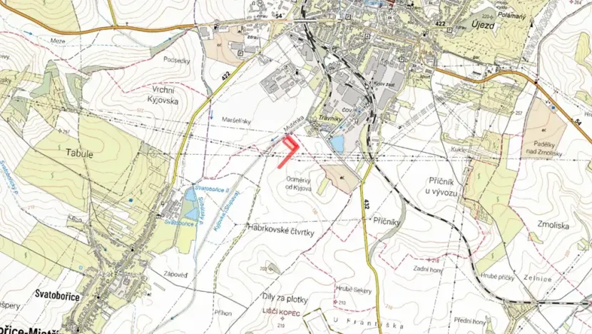 Prodej pole, Svatobořice-Mistřín, 11596 m2