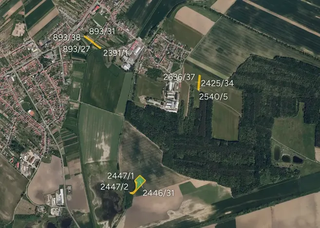 Prodej pole, Svatobořice-Mistřín, 49148 m2