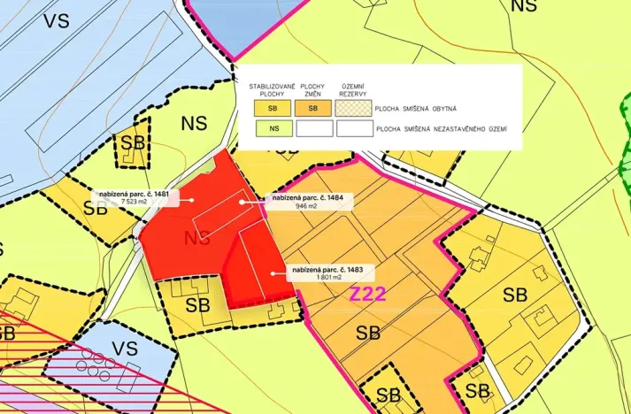 Prodej pozemku pro bydlení, Hnojník, 10270 m2