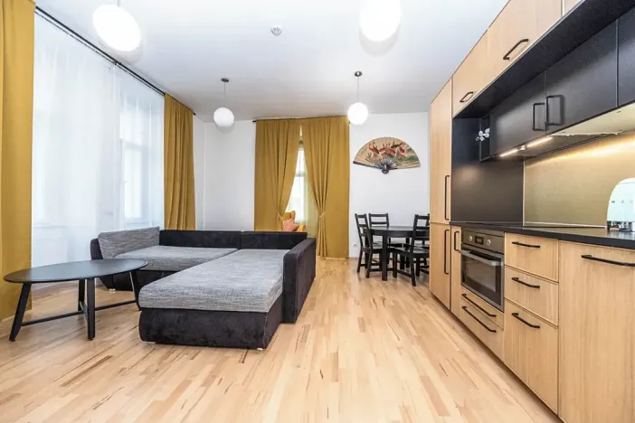 Prodej bytu 2+kk, Praha - Nové Město, Tyršova, 56 m2