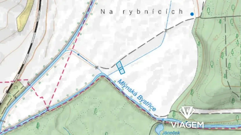 Prodej pole, Mlékosrby, 1054 m2