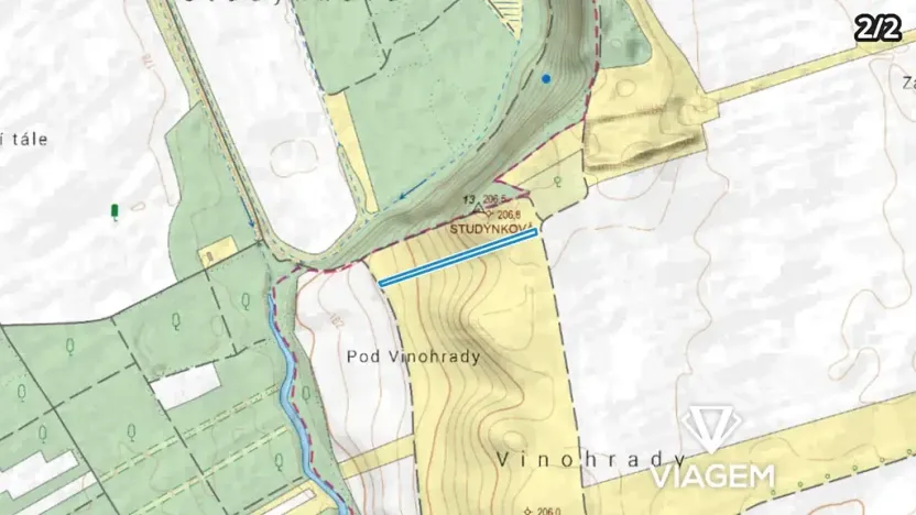 Prodej podílu pole, Přibice, 1131 m2