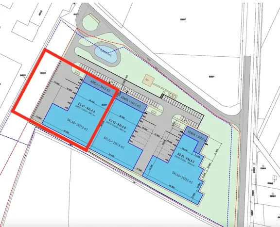 Prodej komerčního pozemku, Prostějov, Za Brněnskou ulicí, 7000 m2