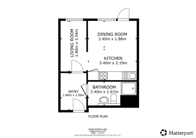Pronájem bytu 1+kk, Praha - Hostivař, Arnošta Staňka, 30 m2