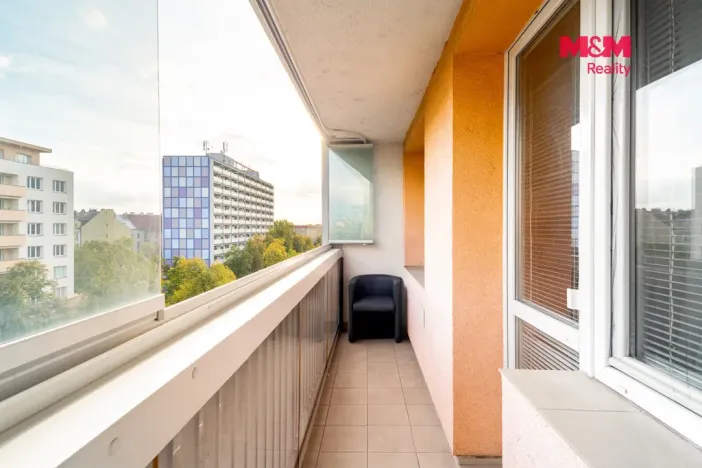 Prodej bytu 1+kk, Pardubice - Zelené Předměstí, Palackého třída, 31 m2