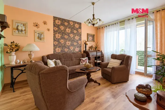 Pronájem bytu 3+1, Hlinsko, Rubešova, 72 m2