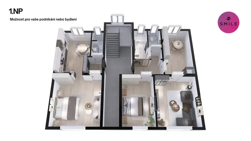 Pronájem ordinace, Ostrava, Ocelářská, 300 m2