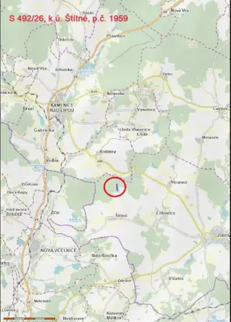 Prodej lesa, Žirovnice, 2626 m2