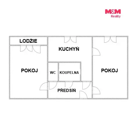 Prodej bytu 2+1, Ostrava - Hrabůvka, Josefa Kotase, 50 m2