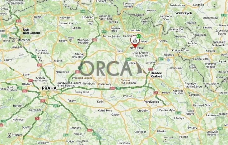 Prodej podílu louky, Pecka, 676 m2