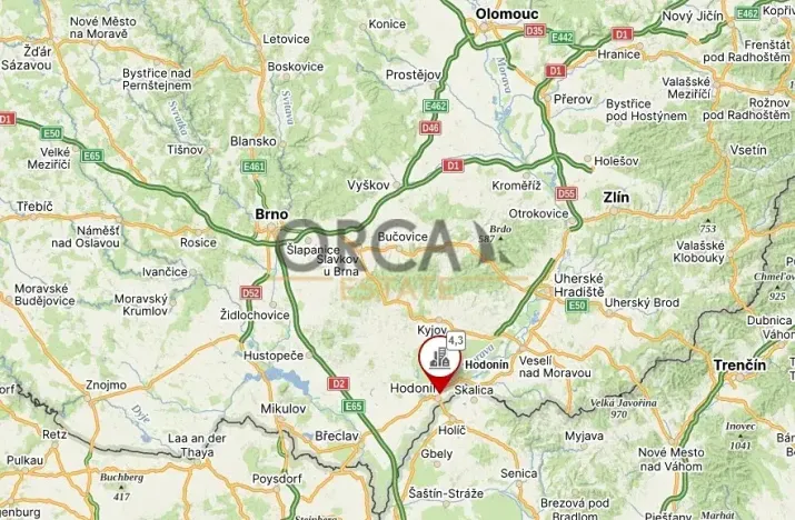 Pronájem garáže, Hodonín, 18 m2
