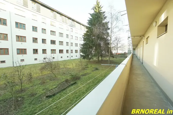 Pronájem bytu 2+kk, Brno, Dvorského, 43 m2