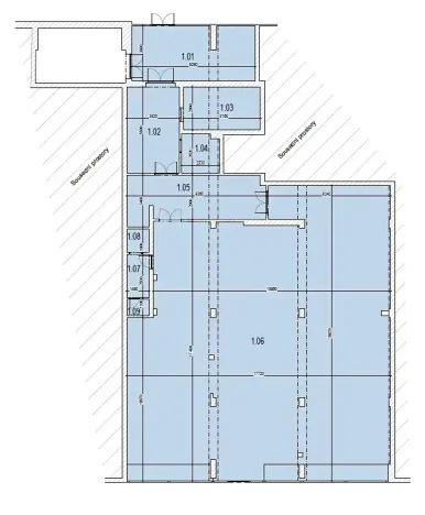 Pronájem obchodního prostoru, Ústí nad Labem, Masarykova, 282 m2