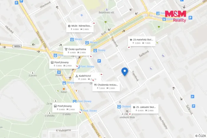 Prodej bytu 3+1, Plzeň - Koterov, Topolová, 72 m2