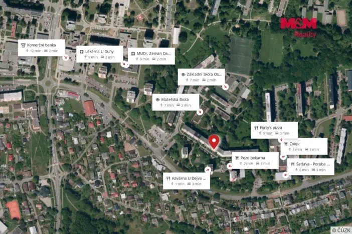Prodej bytu 2+1, Ostrava - Poruba, Svojsíkova, 54 m2