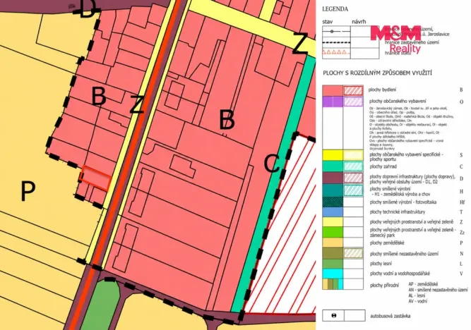 Prodej pozemku pro bydlení, Jaroslavice, 224 m2