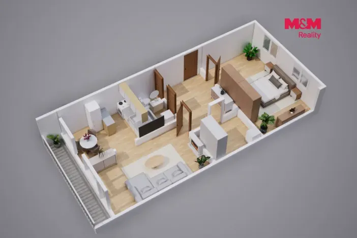 Prodej bytu 2+kk, Litoměřice - Předměstí, Kosmonautů, 67 m2