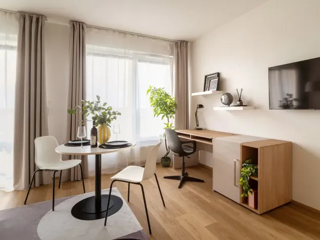 Pronájem bytu 1+kk, Plzeň - Skvrňany, Františka Kováříka, 40 m2