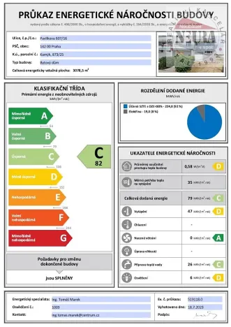 Prodej bytu 2+kk, Praha - Kamýk, Pavlíkova, 47 m2