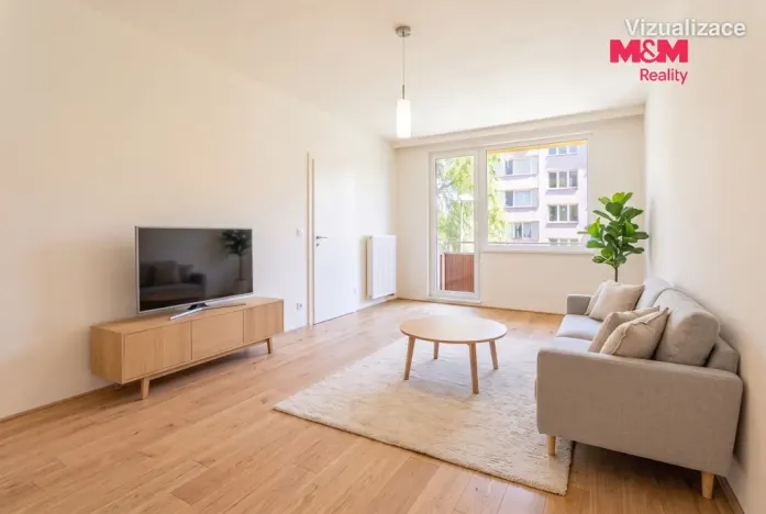 Prodej bytu 3+1, Třeboň, Vrchlického, 65 m2