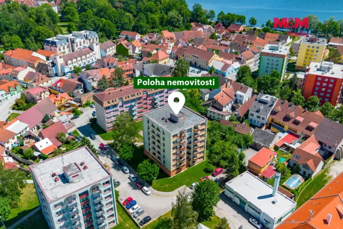 Prodej bytu 3+1, Třeboň, Vrchlického, 65 m2