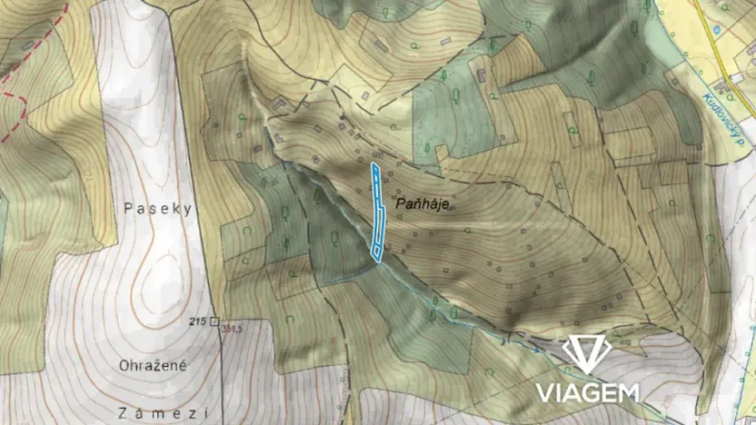 Prodej zahrady, Kudlovice, 2075 m2