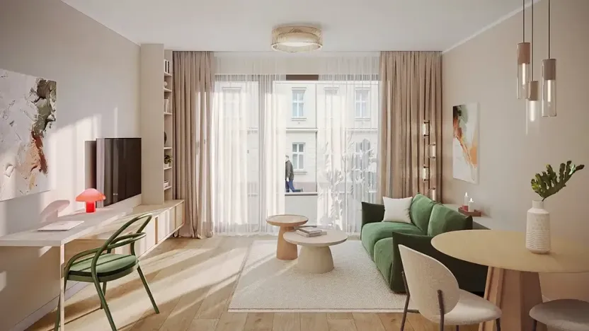 Prodej bytu 1+kk, Praha - Libeň, Světova, 33 m2