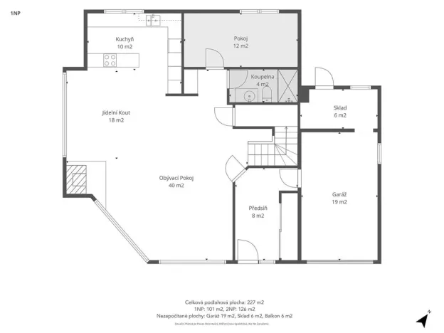 Prodej rodinného domu, Jesenice - Horní Jirčany, 230 m2