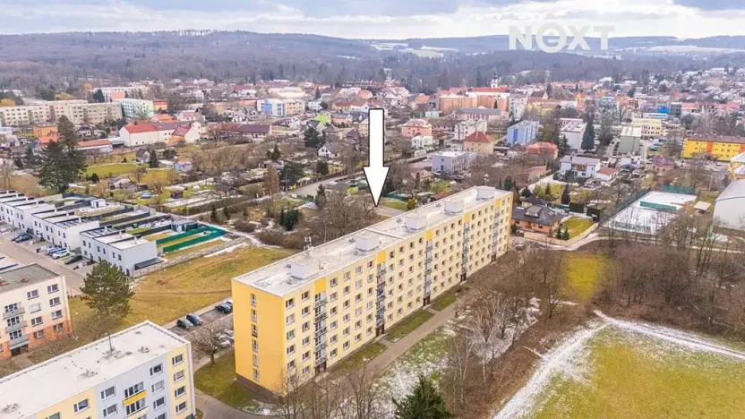 Pronájem bytu 1+1, Heřmanův Městec, V Lukách, 34 m2